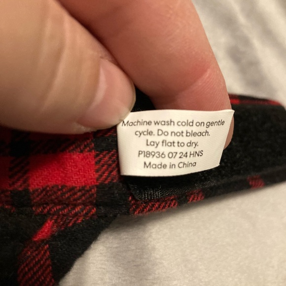 🔵Buffalo plaid dog bandanna - Picture 5 of 5